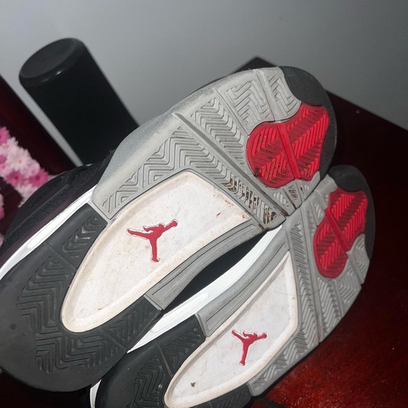 Black canvas Jordans US men 5 Women’s 6.5 - Picture 3 of 3